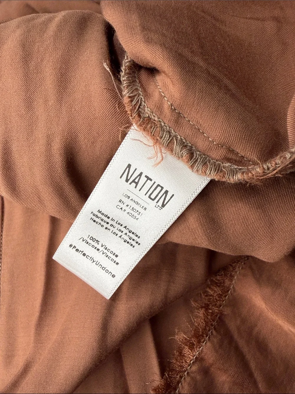 Nation LTD Satin Dress